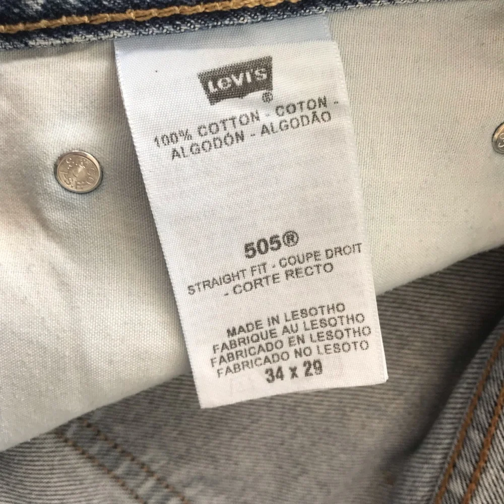 Levi’s‎ 505 straight fit jeans
